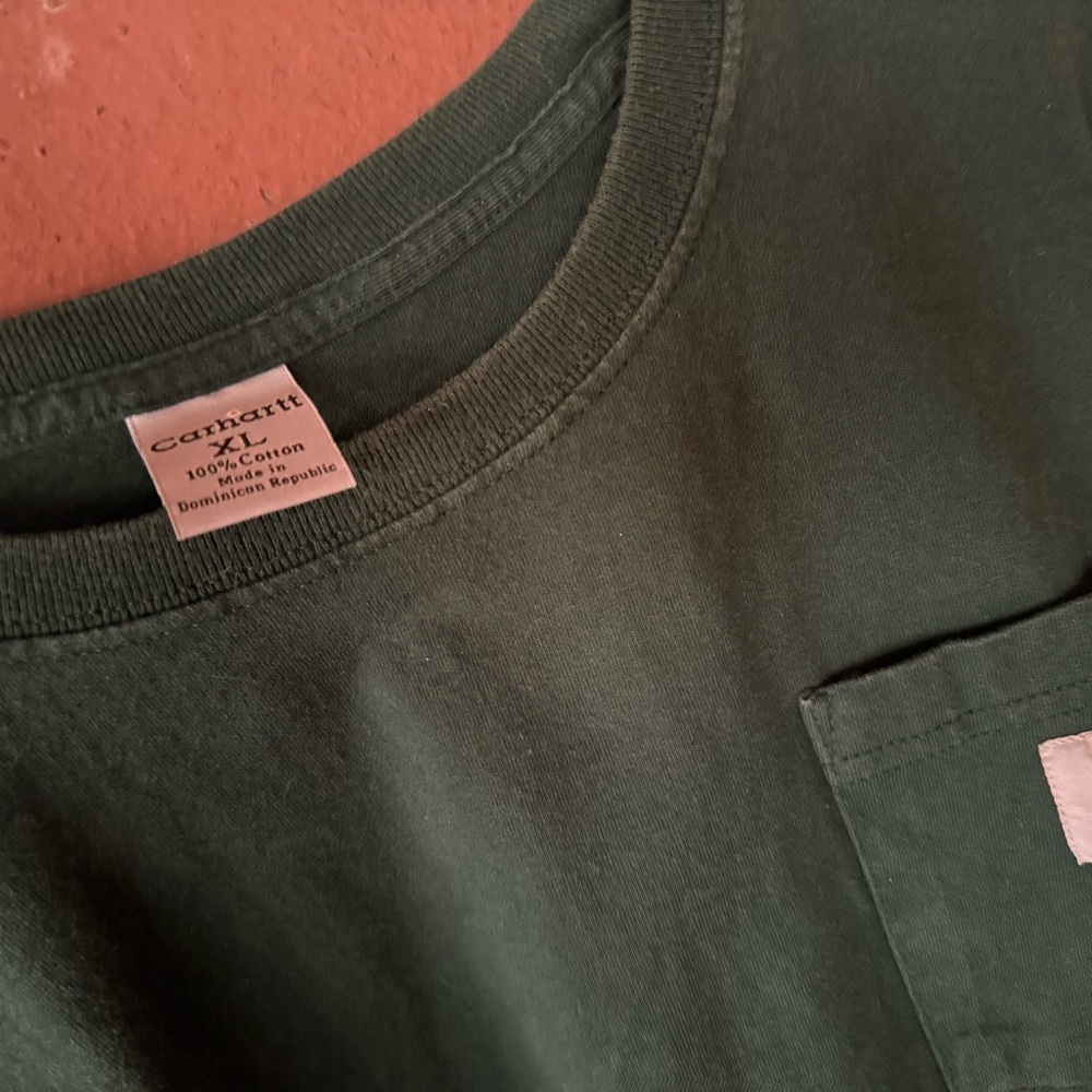 Carhartt Green Long Sleeve Shirt - Picture 3 of 3
